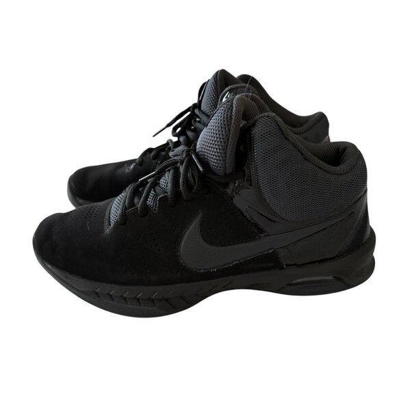 Nike Air Visi Pro VI NBK Men’s Size 7.5 Black Gray Suede Athletic Sneaker Shoes - Picture 2 of 10
